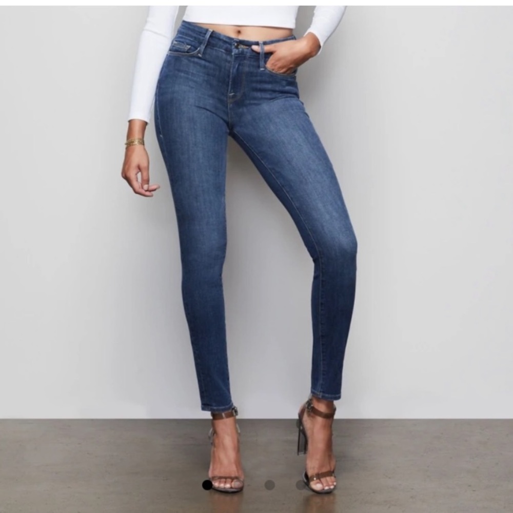 Good American Good Legs High Rise skinny jeans 28/6